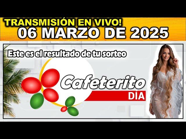 CAFETERITO DÍA: Resultado CAFETERITO TARDE JUEVES 06 de Marzo 2025