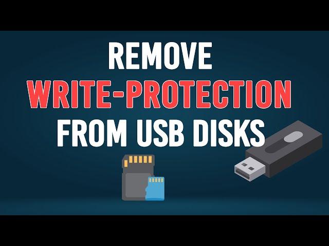 Remove write-protected from a USB (Pen-drive) [100% working]