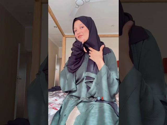 2 minutes hijab tutorial. Summer and winter friendly. #hijabtutorial #hijabstyle #Scarfstyle #hijab