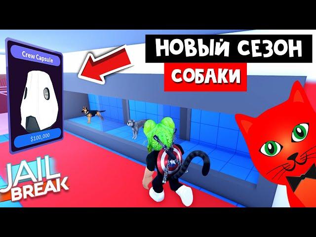 СОБАКИ + НОВЫЙ СЕЗОН в Джейлбрейк роблокс | Jailbreak roblox | Весенняя карта в игре + код