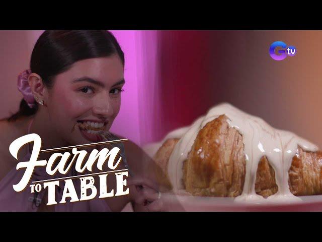 Thia Thomalla and her obsession with CROISSANTS! | Farm To Table