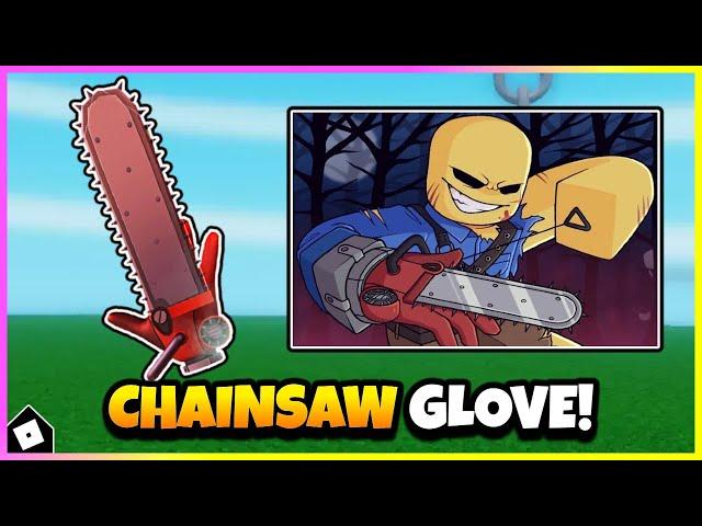 How To Get CHAINSAW GLOVE & SHOWCASE in SLAP BATTLES! [ROBLOX]