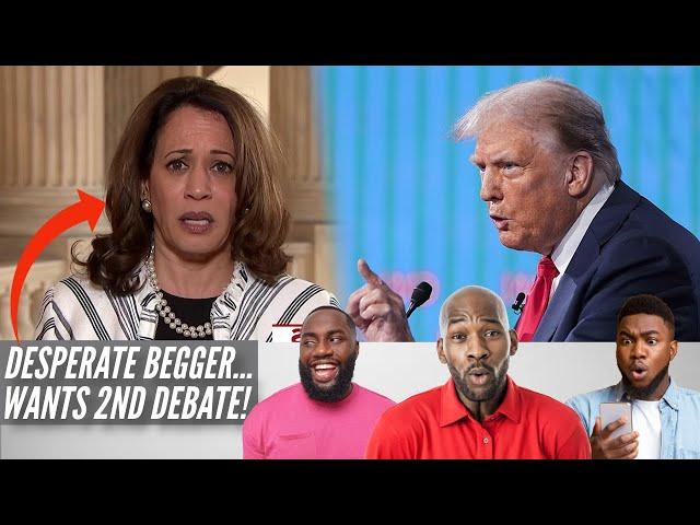 Kamala BEGS DESPERATELY For Second Debate... Trump "It's Too Late"