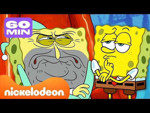 Губка Боб | ЛУЧШЕЕ из 13 сезона "Губка Боб" Часть 2 | 1-часовая подборка | Nickelodeon Cyrillic