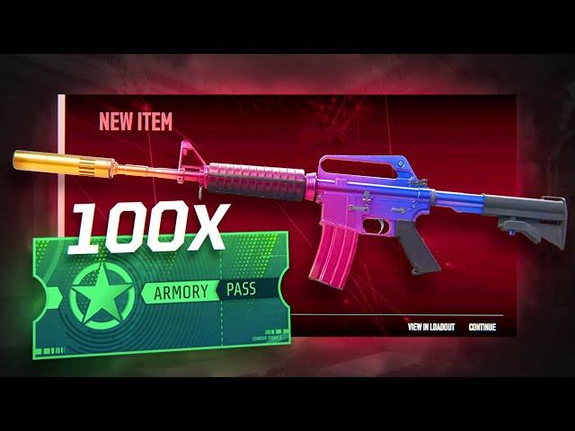 Opening 100x Sport & Field Collections! (M4A1-S Fade)