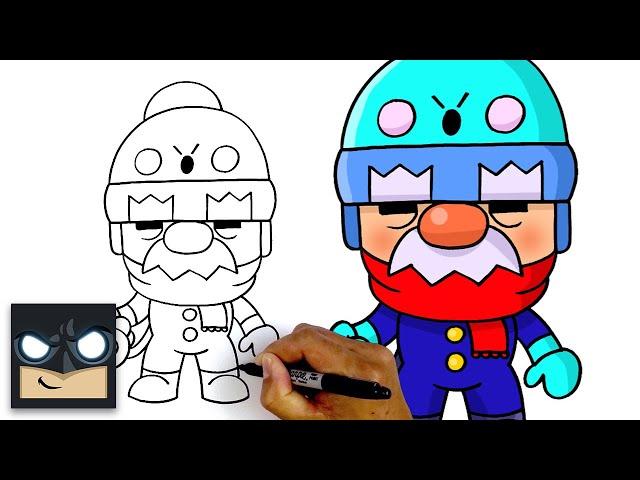 How To Draw Gale ️ NEW Brawl Stars