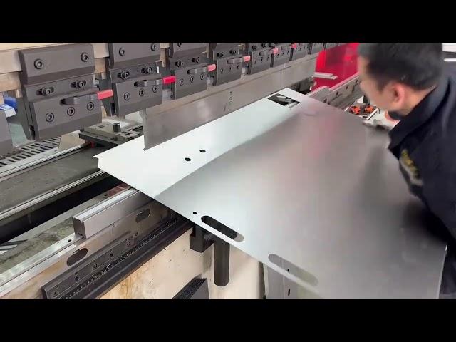 How to make metal electric box cabinent with Primapress cnc press brake