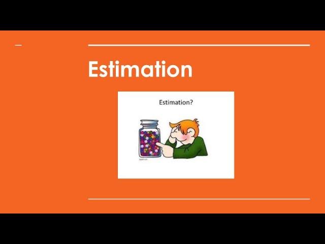 Kindergarten Math: Estimation