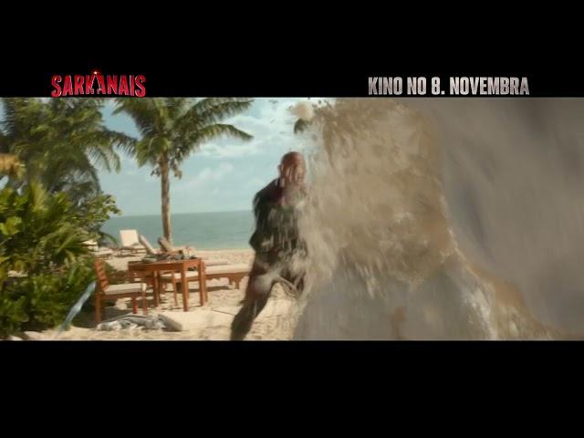 Spraiga komēdija "Sarkanais" kino no 8. novembra