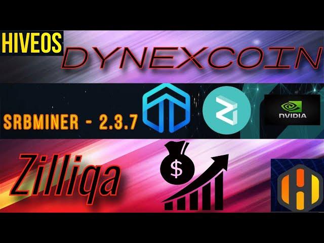 DNX + ZILK1POOL️Настройка в HIVEOSПрофит$SRBminer Разгон+энергоэффективность#DNX #ZIL #K1POOL