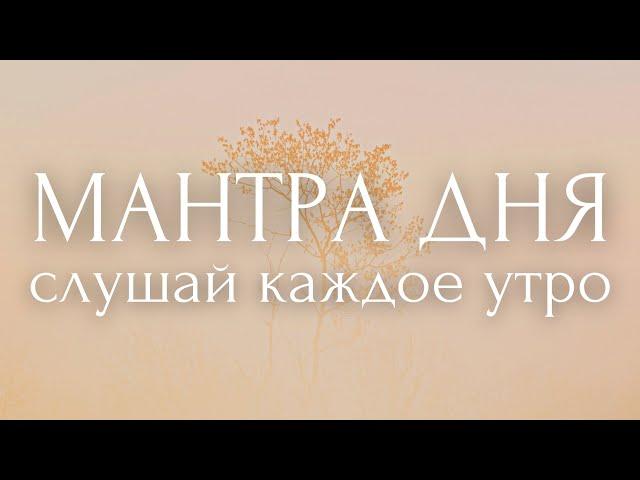 ТВОЙ НАСТРОЙ НА ДЕНЬ~27 сакральных фраз~ УТРЕННИЕ АФФИРМАЦИИ ~ МАНТРА ДНЯ ~ позитив и мотивация