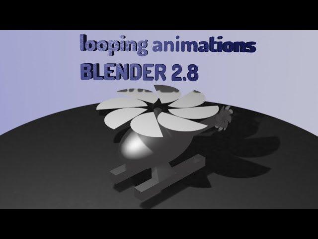 HOW TO EASILY LOOP ANIMATIONS BASIC TUTORIAL | BLENDER 2.8