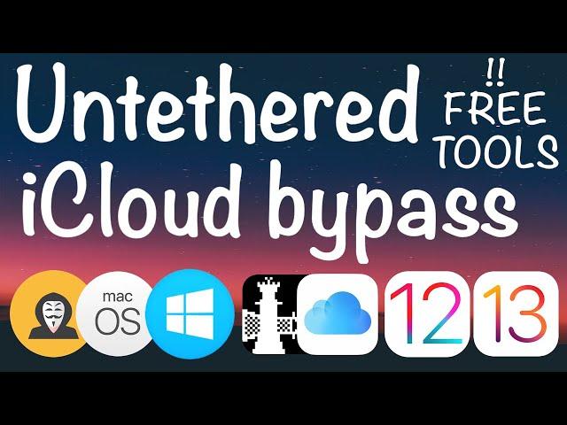 Untethered iCloud bypass / MacOS Tutorial