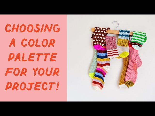 Choosing a Color Palette for your Knit Project! TEN Color Combinations You Can Use Right Now!