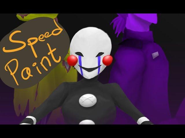 SpeedPaint - FNAF (Puppet)