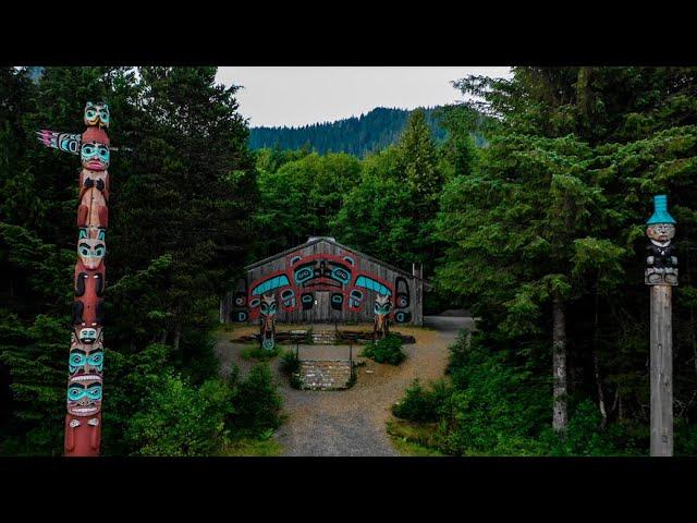 Alaska Drone Scenery (Southeast AK) Ketchikan Relaxing Aerial Footage