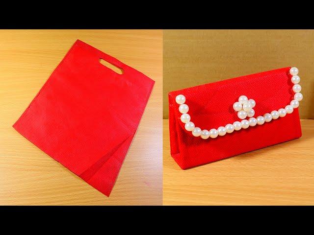 How to Make Purse from Cloth Bag | DIY Cloth Bag Purse - Very Simple