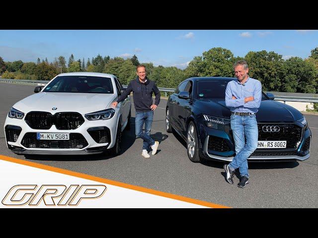 "Dicke Dinger" - Audi RS Q8  gegen BMW X6 M Competition I GRIP