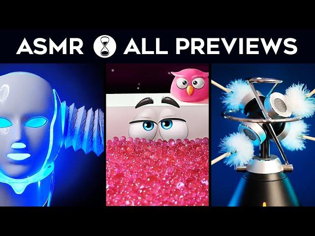 ASMR Preview Collection - The Very Best Ear to Ear Triggers for Brain-melting Tingles and Deep Sleep