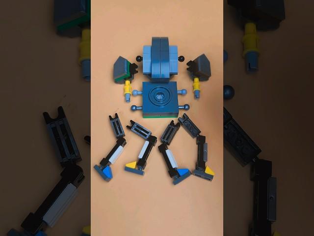 How to build a robot of war with building blocks #brickbuilder #buildingblocks #moc #buildingbricks