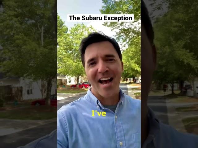 Sen. Jeff Jackson: The Subaru Exception