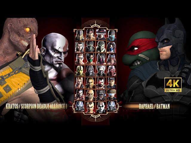 Игра за Kratos & Scorpion Deadly Alliance 1 в Mortal Kombat Komplete Edition на PC Expert в 4K