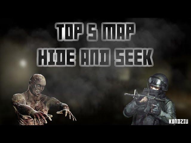 TOP 5 MAP HIDE AND SEEK - MAPY CS:GO