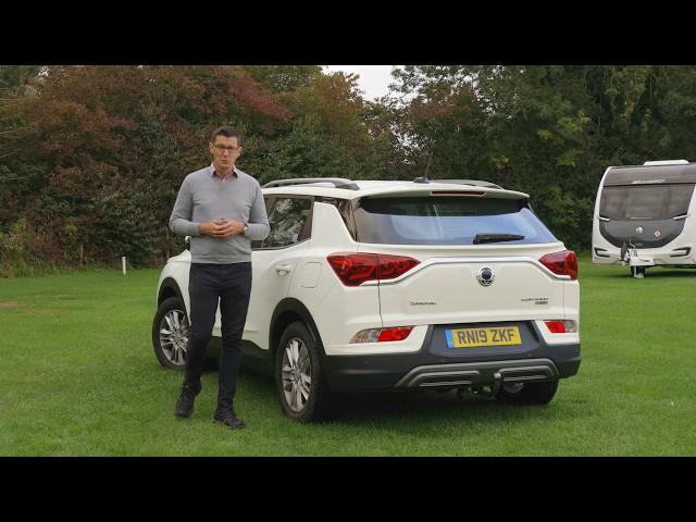 SsangYong Korando tow car test