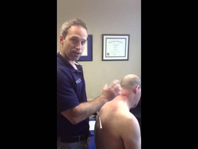Dr. Josh Bross Treats Neck Pain