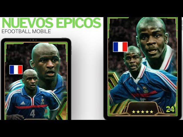 EFOOTBALL MOBILE ▶ NUEVOS EPICOS vieira-thuram + FIFA e WORLD CUP