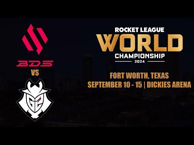 BDS vs G2 Stride | Final Day | Rocket League World Championship 2024