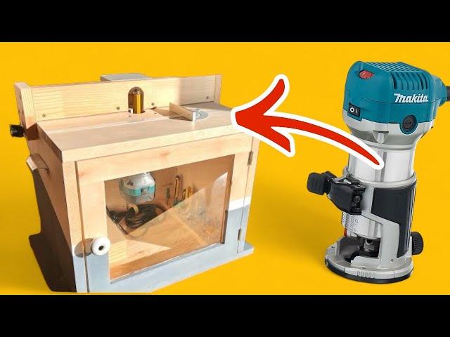 This Is The BEST Mini Router Table For Small Workshops!