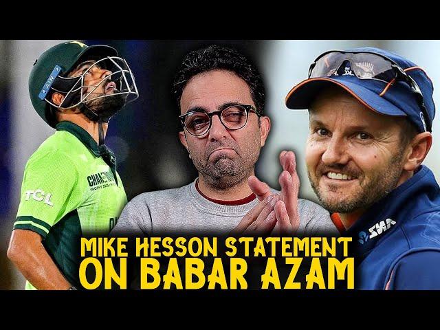 Babar Azam is brilliant, but fear might be holding him back, according to Mike Hesson