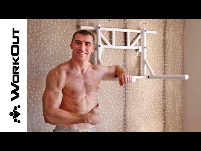 Обзор на Лучший Настенный Турник 2в1 WorkOut AK5 от Serke