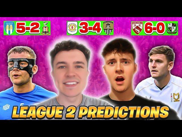 League Two Score Predictions: Game Week 16 vs @AddzYT