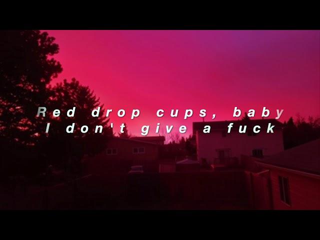 Lil Peep- Red Drop Shawty (Instrumental and Lyrics)