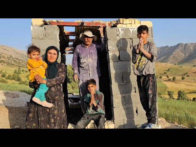Amazing Nomadic Life: How This Family Built a Toilet with Minimal Resources?