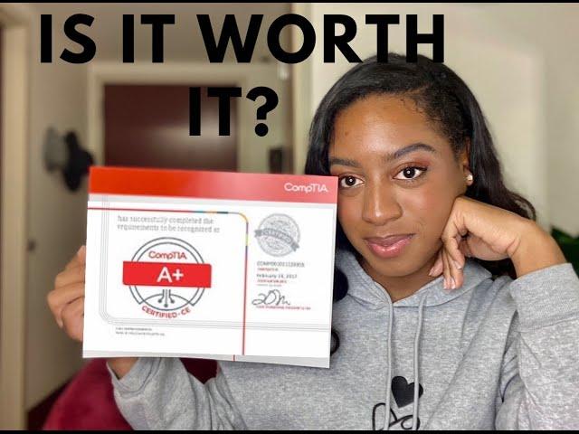 Is the Comptia A + plus certification worth it ? Do I need it for a job in tech / IT