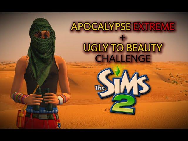 #1 АПОКАЛИПСИС ЭКСТРИМ + UGLY TO BEAUTY  The Sims 2