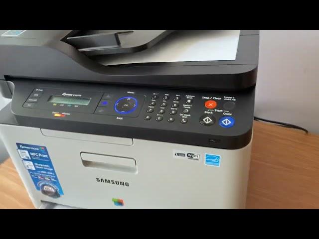 Samsung Xpress c460w All In One Printer Scanner Copier .paper Jam 1 Issue As