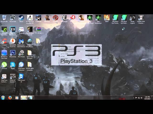 How To Resign PS3 Gamesaves Tutorial | 2015