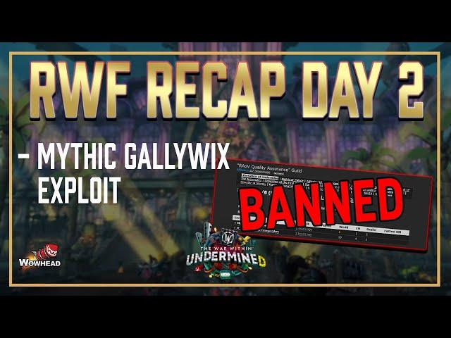 Race to World First Day 2 Recap: Mythic Gallywix Exploited! And more Splits!