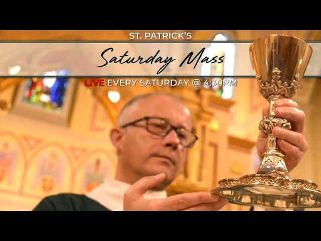 Saturday Mass Live | 4:30pm (EST) Feb. 8th 2025