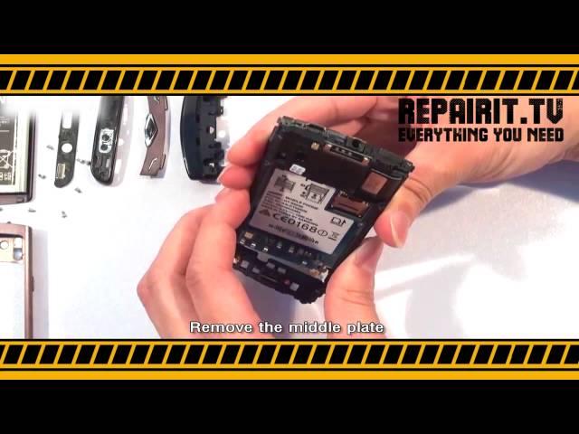 Samsung S8500 LCD screen REPAIR and DISASSEMBLY TUTORIAL