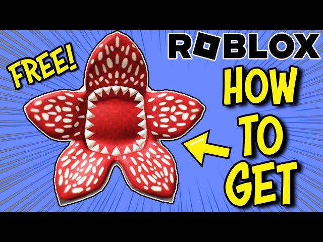 *FREE ITEM* How To Get STRANGER THINGS DEMOGORGON PLUSHIE HEAD on Roblox