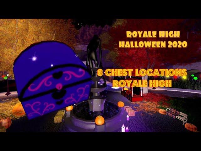 ALL 8 AUTUMN TOWN CHEST LOCATIONS IN ROYALE HIGH!! (My dolly, candy explosion)