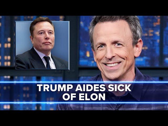 Trump Aides Annoyed with Tagalong Elon Musk