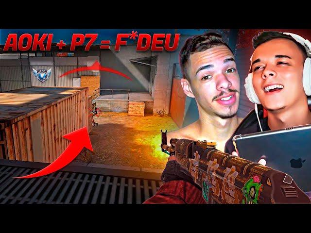 O DIA QUE O STANDOFF 2 PAROU!!! *esse lobby não perde* ft. Aoki TV & AQUILAGADO ‹ P7GOD ›