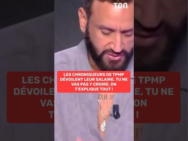 Les chroniqueurs de TPMP dévoilent leur salaire, tu ne vas pas y croire, on t'explique tout !