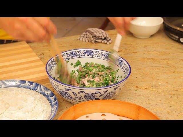 PORK FILLING for DUMPLINGS and DIM SUM (BASIC)